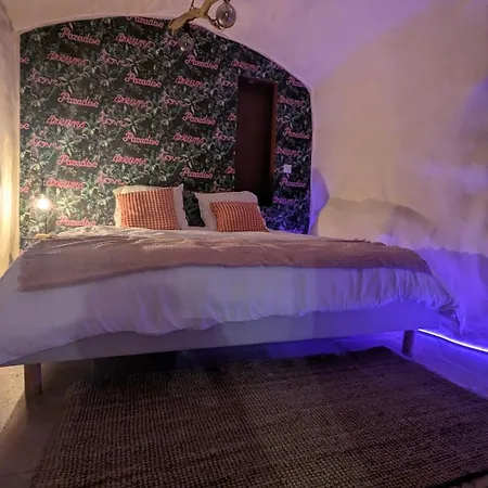 アパート Roch'amore Troglodyte Romantique Et Unique